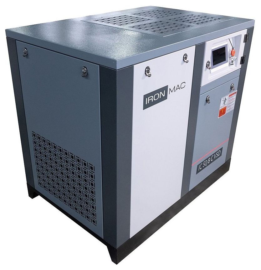 Винтовой компрессор Ironmac IC 50/8 C VSD (IP23) фото Винтовой компрессор Ironmac IC 50/8 C VSD (IP23)
