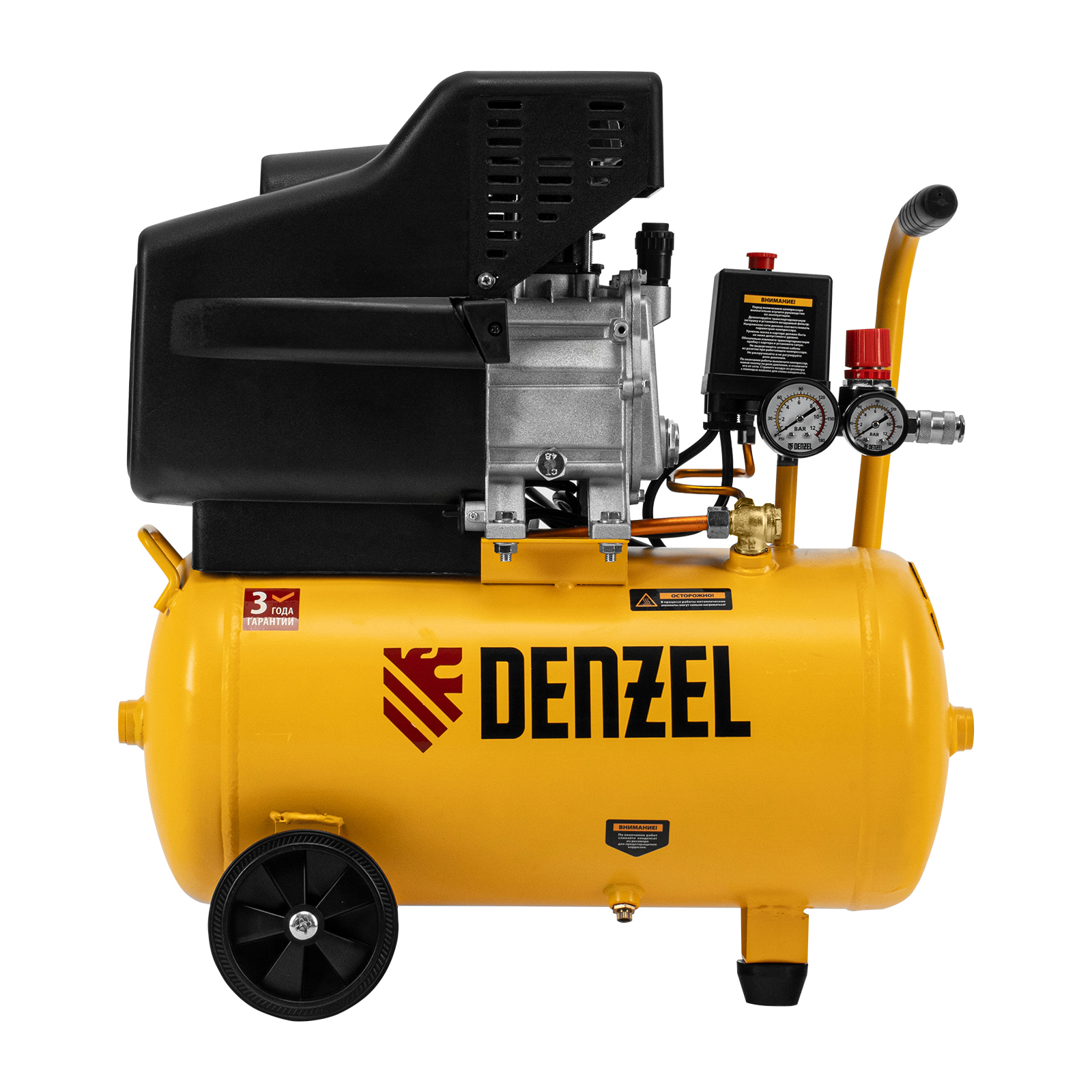 Поршневой компрессор DENZEL DC1500/24