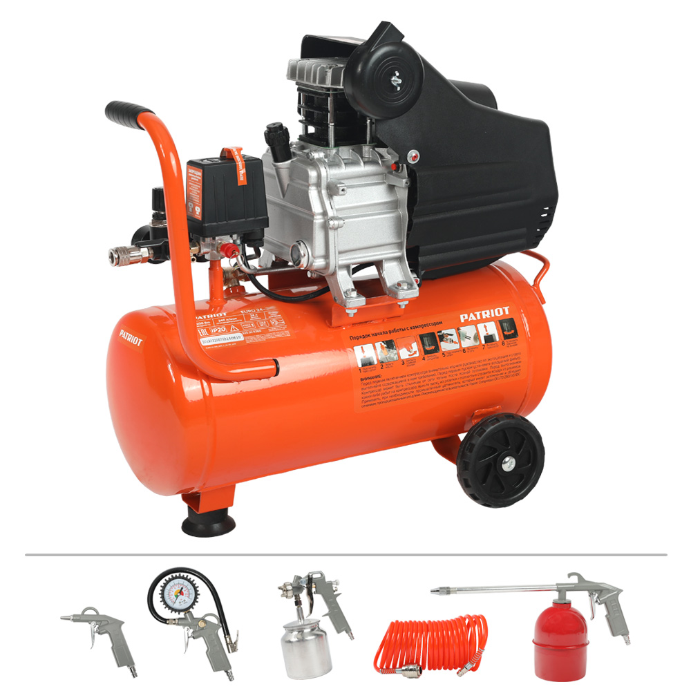 Поршневой компрессор PATRIOT EURO 24-240 K