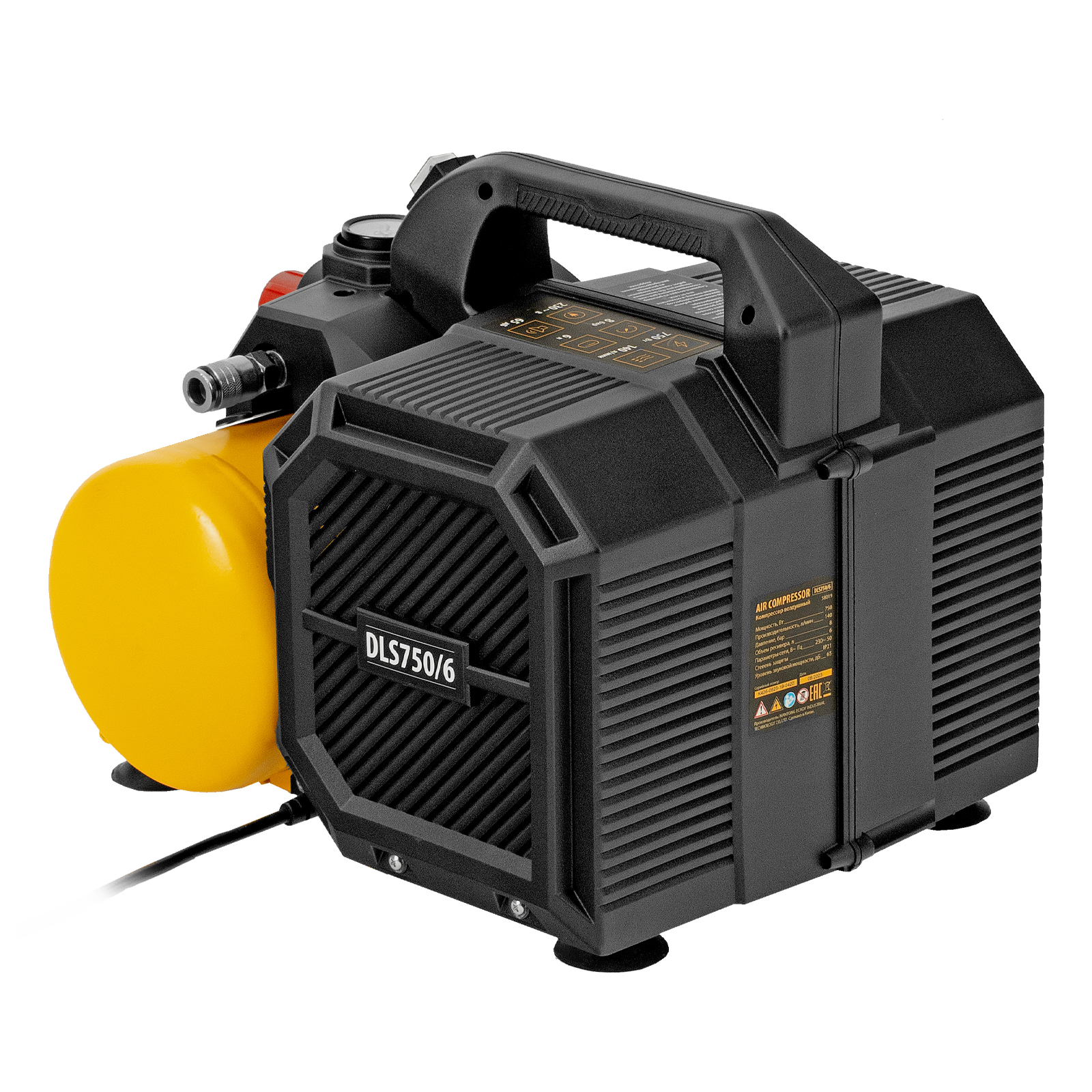 Поршневой компрессор DENZEL DLS750/6