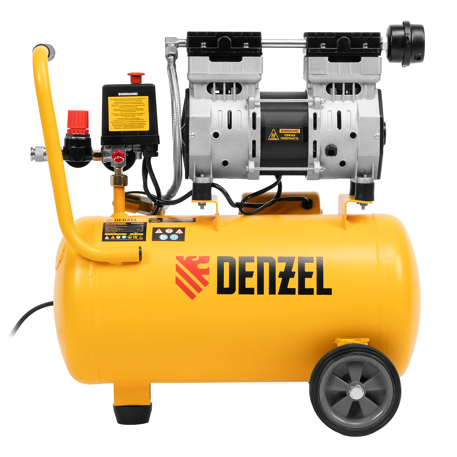 Поршневой компрессор DENZEL DLS950/24
