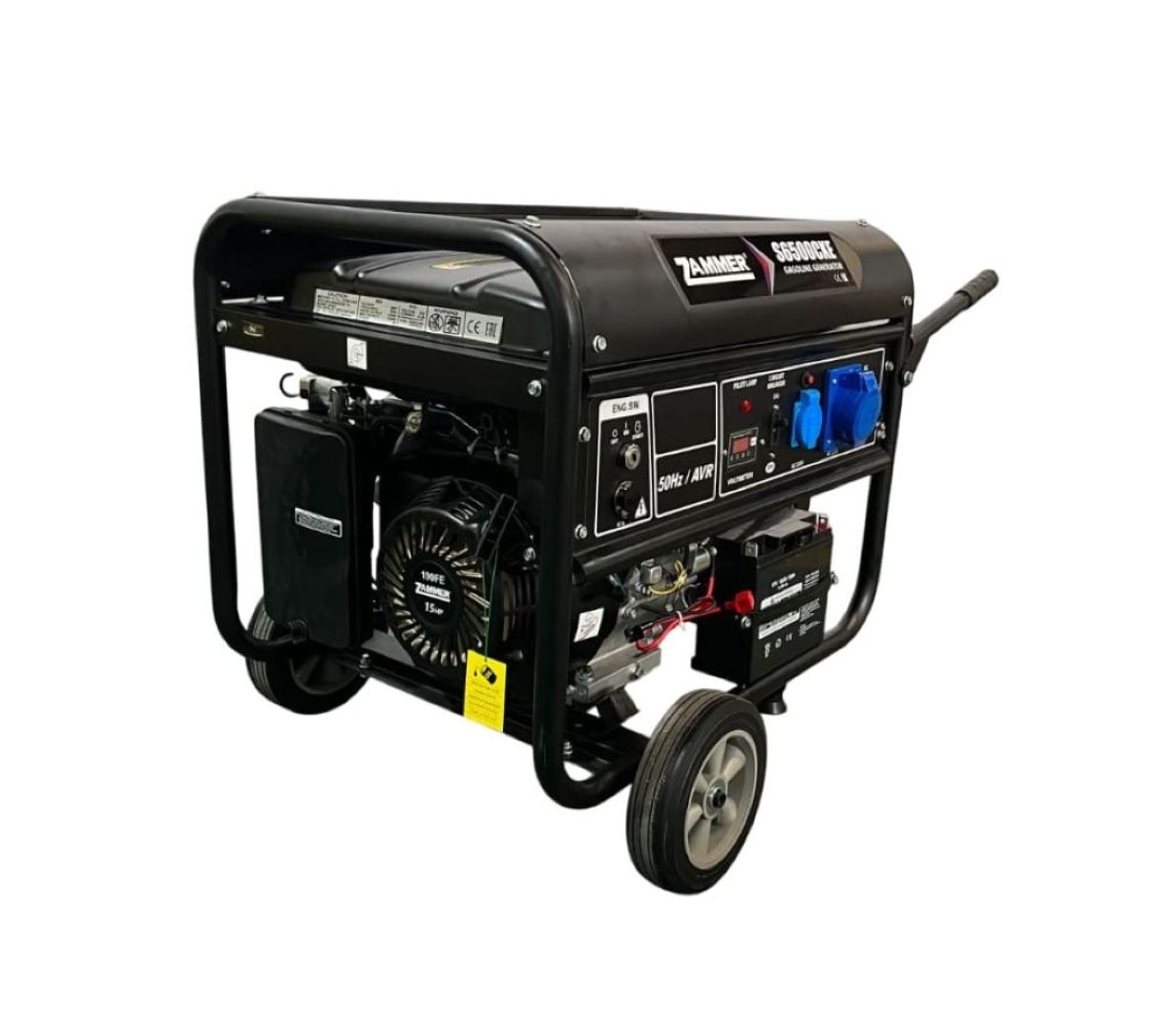 Генератор Zammer S6500CXE- 5кВт фото Генератор Zammer S6500CXE- 5кВт