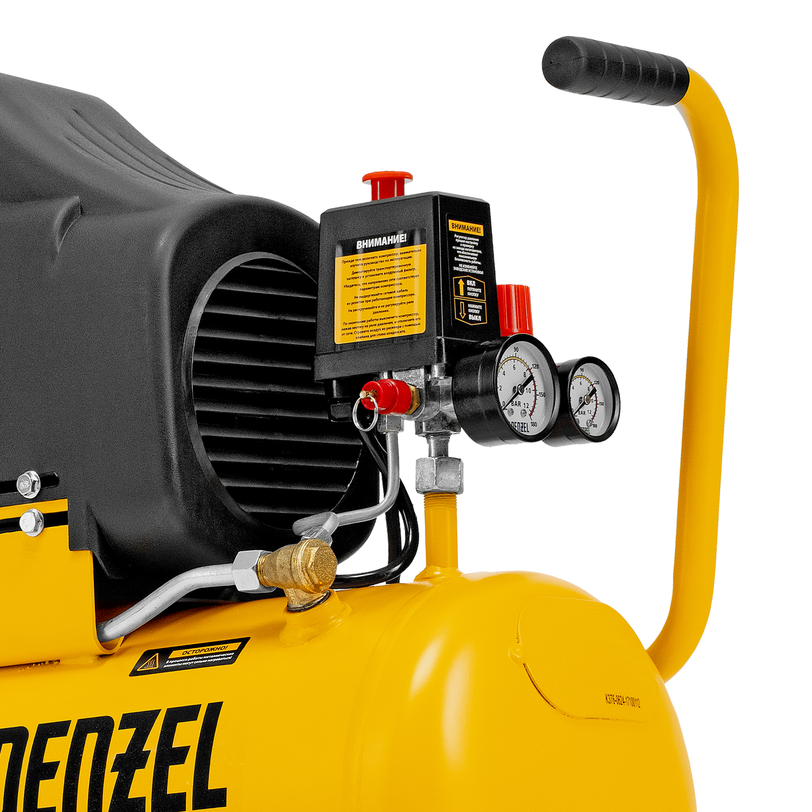 Поршневой компрессор DENZEL DLC1300/24