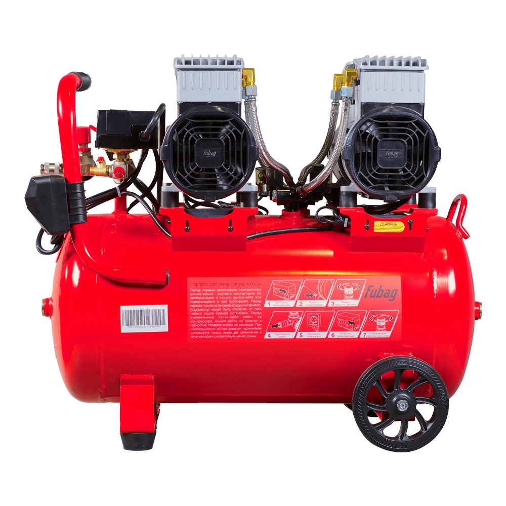 Поршневой компрессор Fubag OLS 500/50 CM2х2