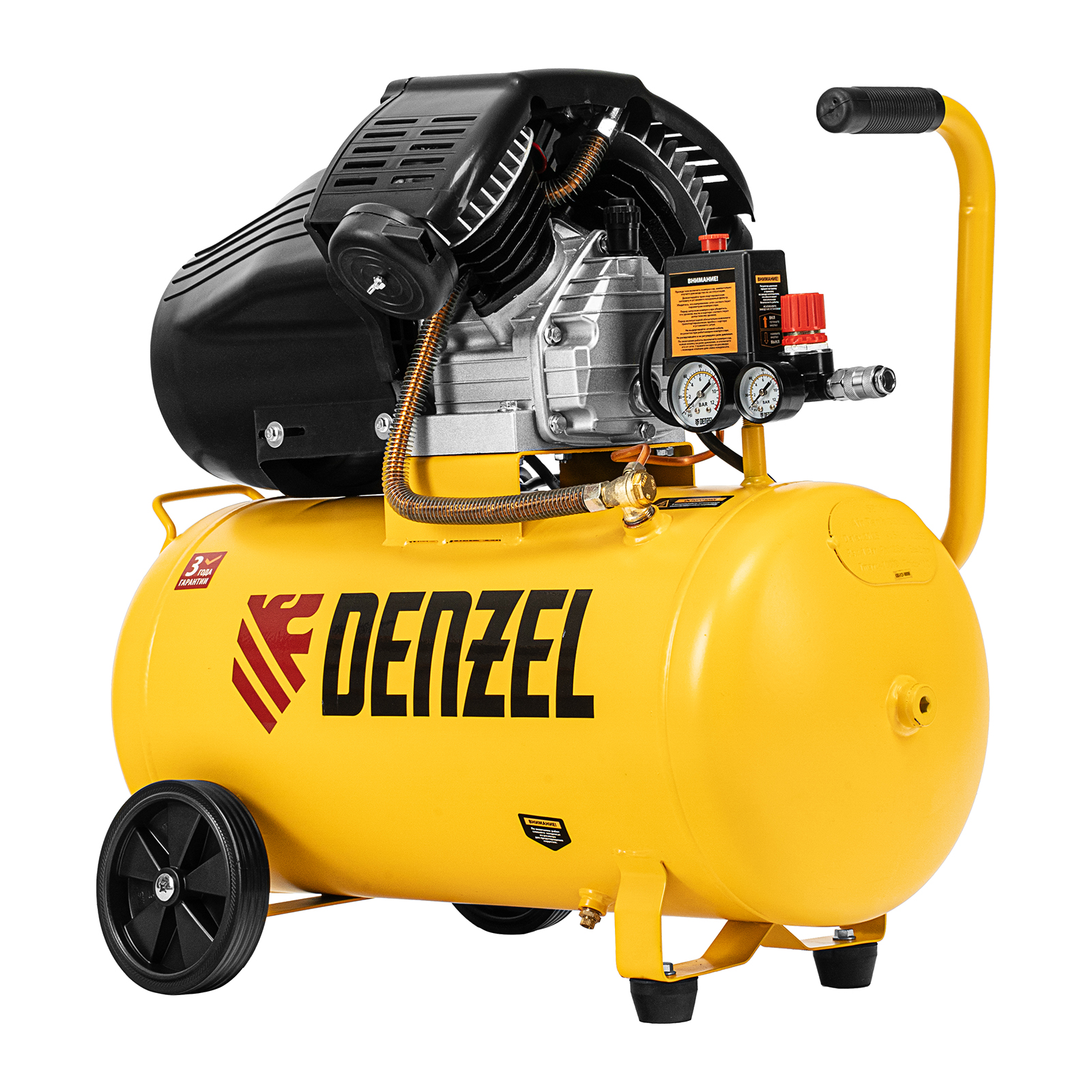 Поршневой компрессор DENZEL DCV1800/50