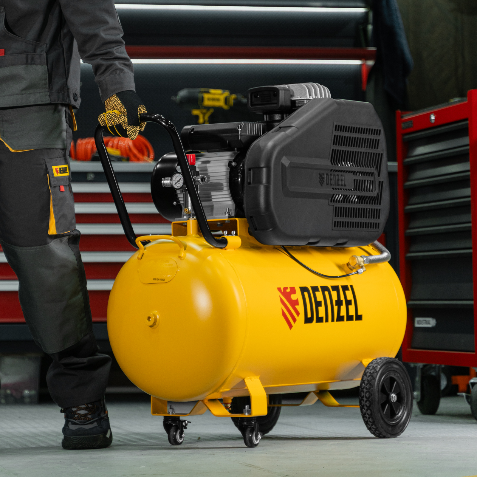 Поршневой компрессор DENZEL BCI 2200/100