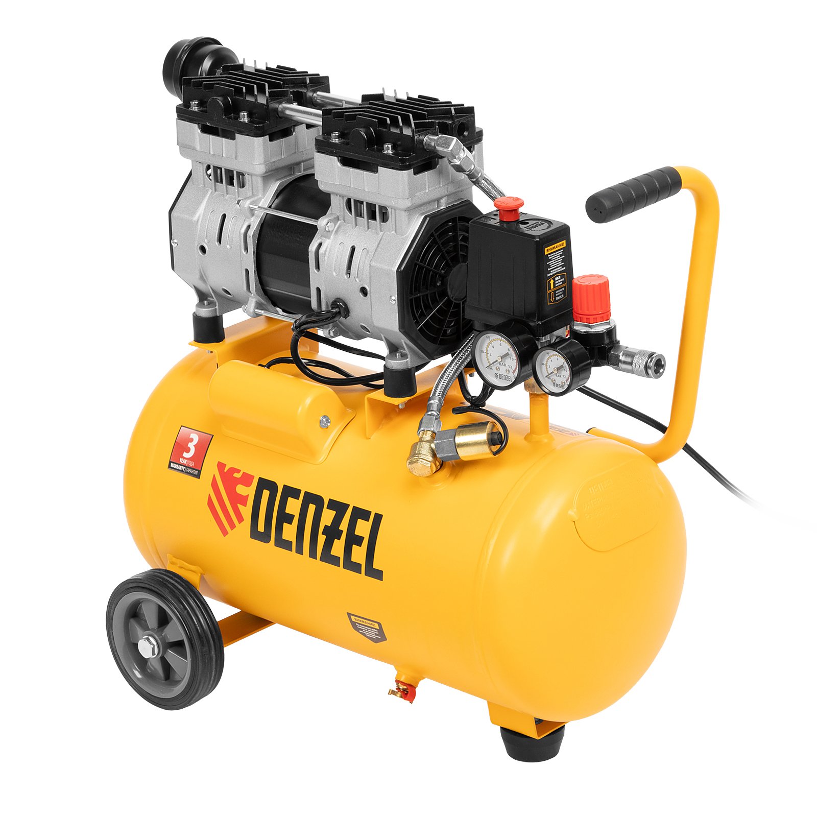 Поршневой компрессор DENZEL DLS950/24