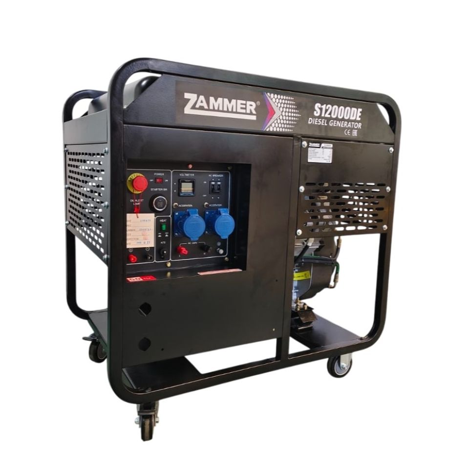 Генератор Zammer S12000DE