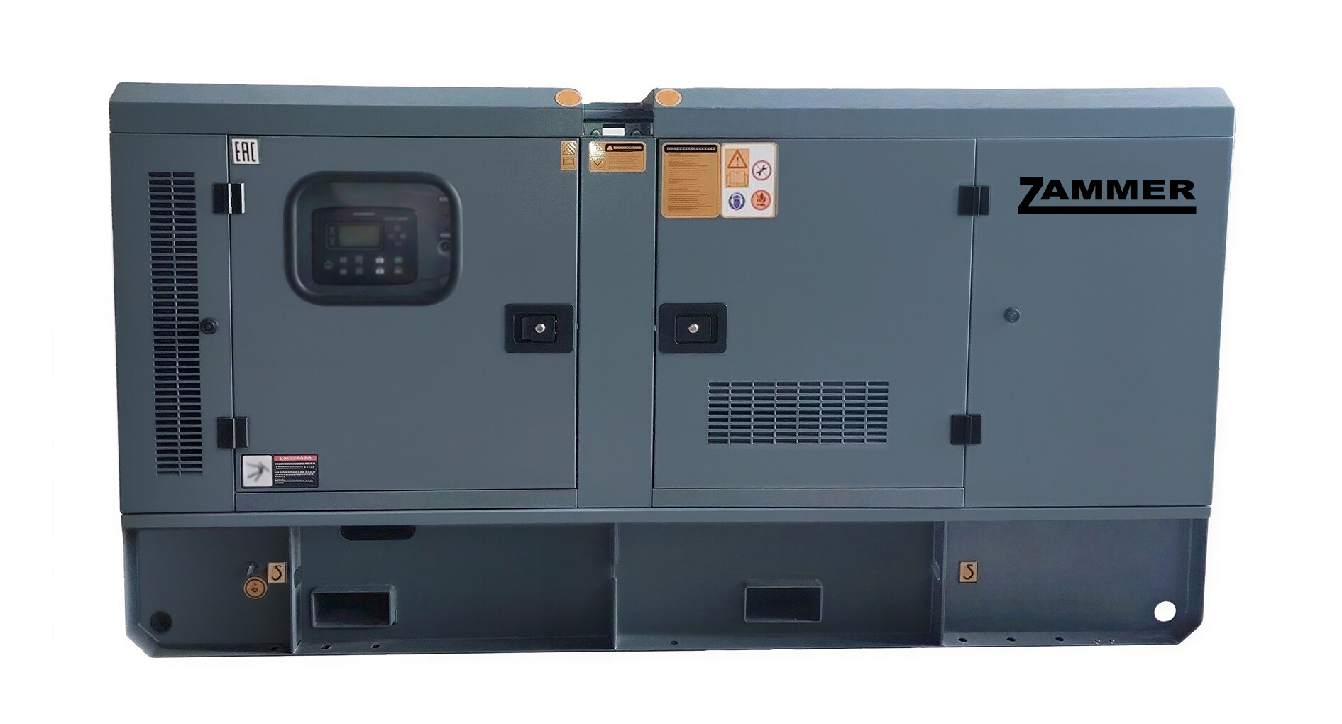 Генератор Zammer AD-30-Т400 в кожухе без АВР