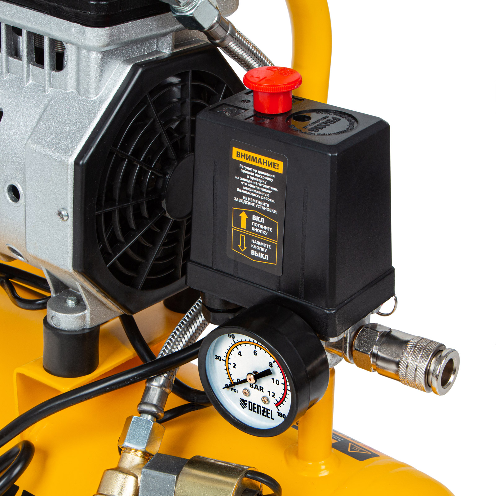 Поршневой компрессор DENZEL DLS650/10