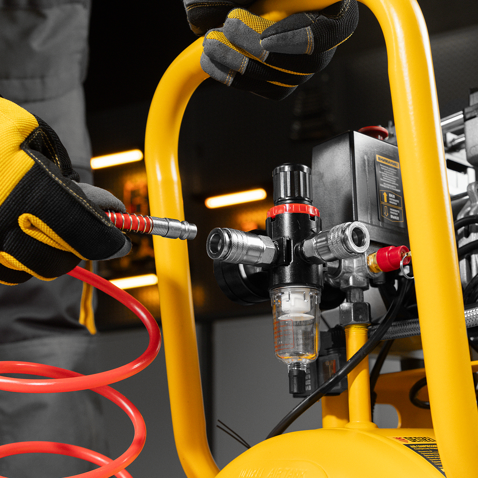 Поршневой компрессор DENZEL DLS 1500/50