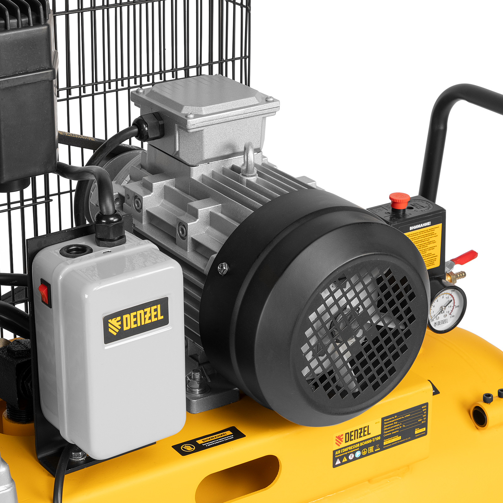 Поршневой компрессор DENZEL BCI4000-T/100